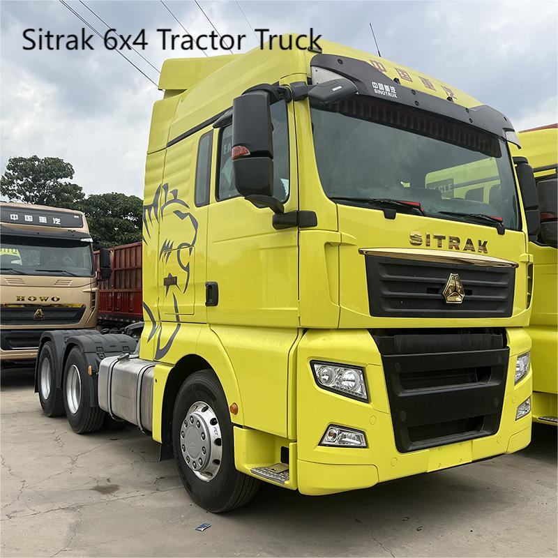 Горячий продукт Sinotruk Sitrak 6*4 Дизельный 540 л.с. левый тягач для России