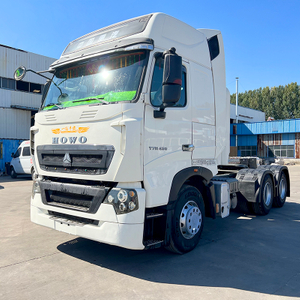 Китайский бренд Sinotruk Howo T7H 6*4 CNG Новые шины 430/440hp Трактор с головкой грузовика для продажи