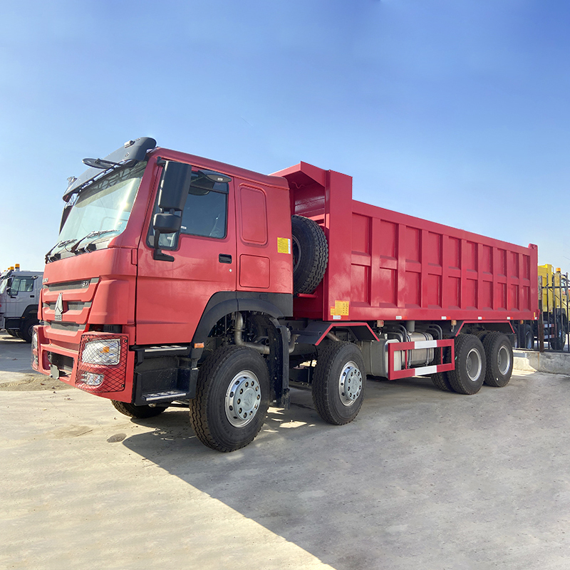 Sinotruck Howo использовал самосвал 8*4 12wheeler для 375hp с левым приводом 30tons