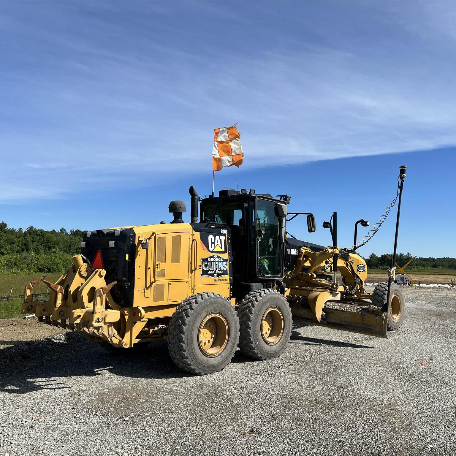 Используется Cat 140G 140H 140K 120H Moter Hand Hand Road Adcher с Ripper в хорошем состоянии
