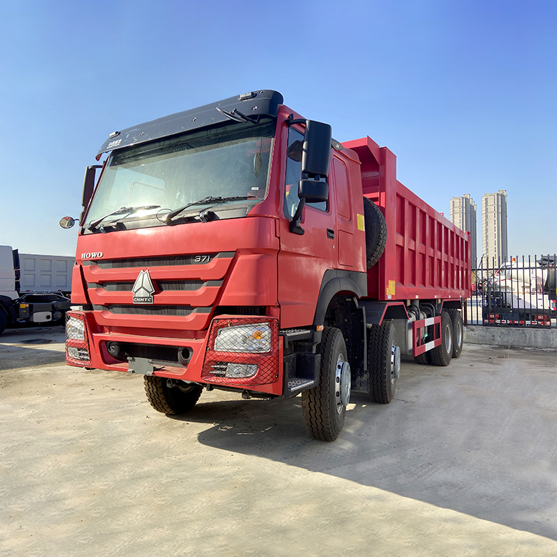 Sinotruck Howo использовал самосвал 8*4 12wheeler для 375hp с левым приводом 30tons