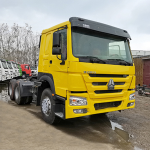 Желтый Sinotruck использовал 10 шин 6*4 371hp 2018year тягача HOWO 