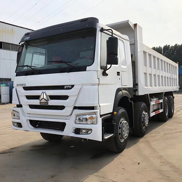 Б/у синотрак 375 л.с. белый 30 тонн 12-колесный самосвал Howo 8×4 
